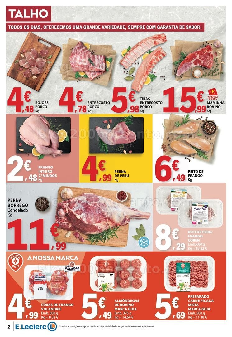 Antevisão Folheto E-LECLERC Promoções de 19 a 25 março